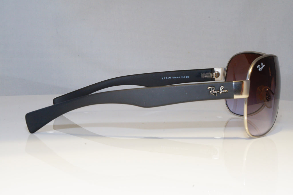 RAY-BAN Mens Designer Sunglasses Silver Shield RB 3471 019/68 20953