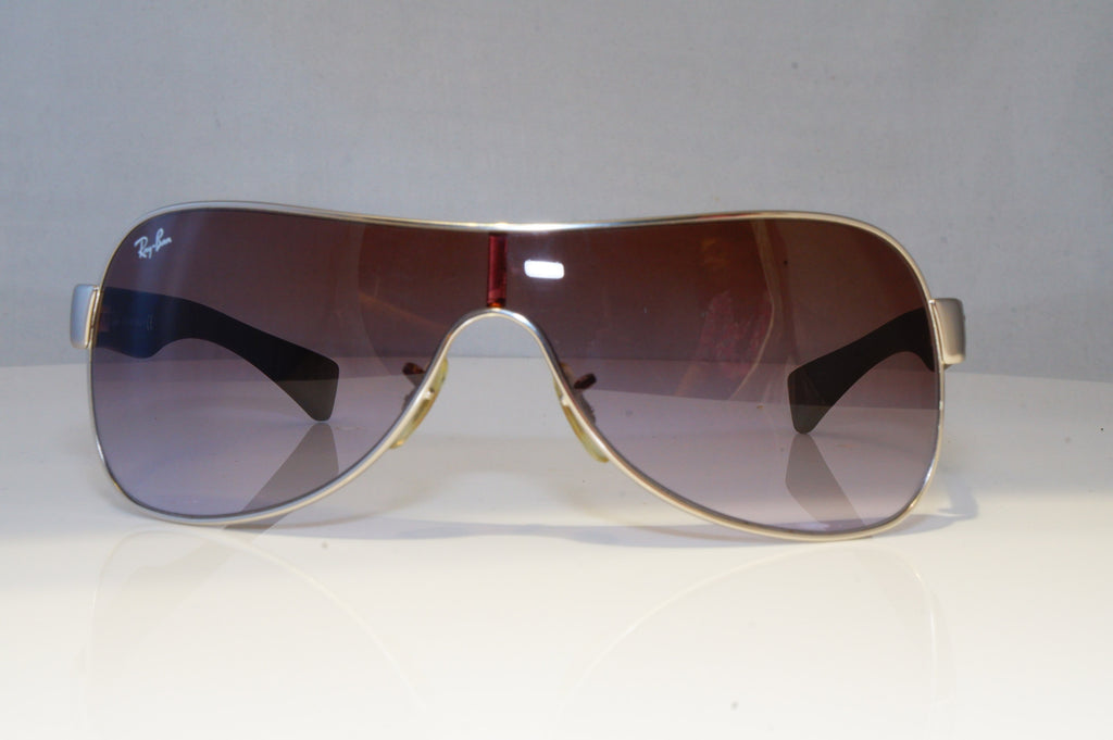 RAY-BAN Mens Designer Sunglasses Silver Shield RB 3471 019/68 20953
