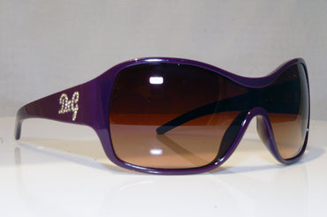 DOLCE & GABBANA Womens Diamante Designer Sunglasses White Shield 8035B 634 17026