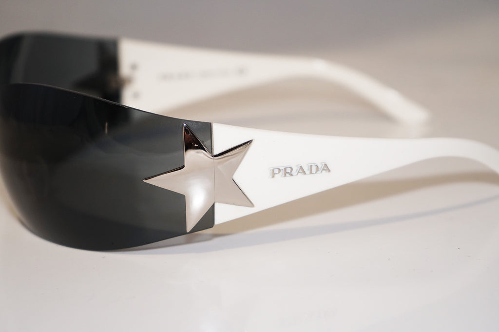 PRADA Boxed Mens Unisex Designer Sunglasses White Stars SPR 72G 4AO-1A1 16838