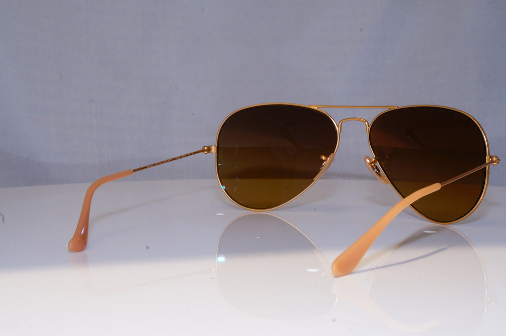 RAY-BAN Mens Polarized Designer Sunglasses Gold Aviator RB 3025 112/M2 18438