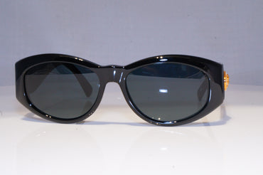 GIANNI VERSACE Mens Vintage 1990 Designer Sunglasses Black GOLD 4V4/H 852 20004