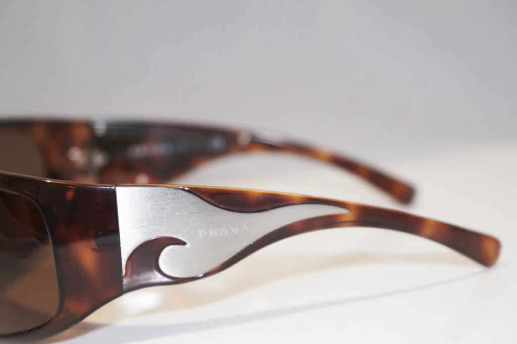 PRADA Womens Designer Sunglasses Brown Wrap SPR 03G 2AU-2Z1 13703