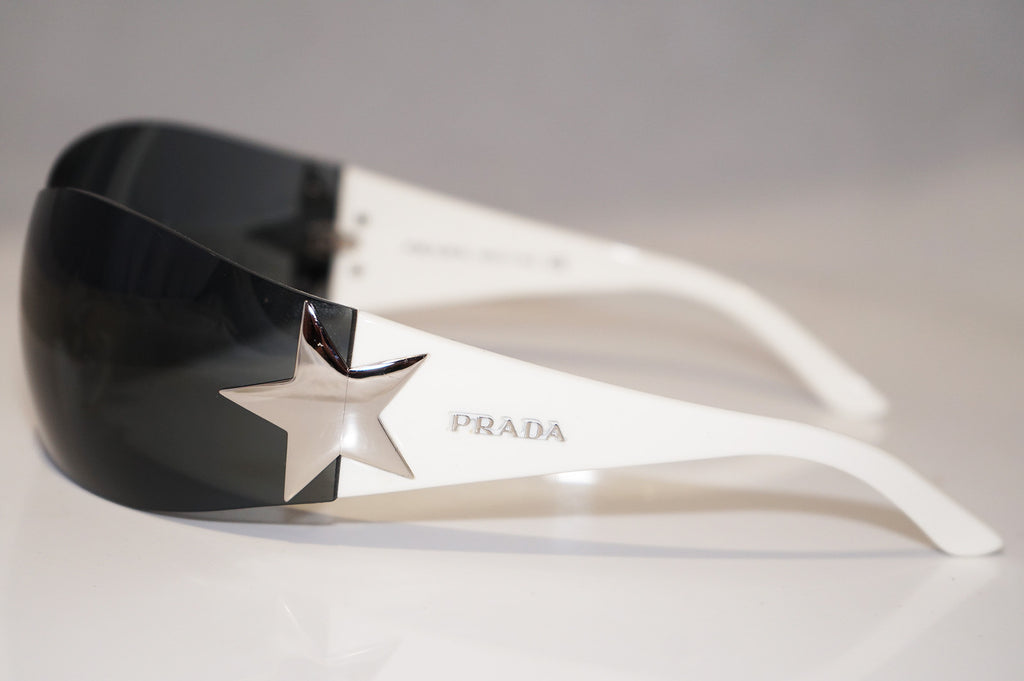 PRADA Boxed Mens Unisex Designer Sunglasses White Stars SPR 72G 4AO-1A1 16838