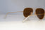 RAY-BAN Mens Mirror Designer Sunglasses Gold Pilot RB 3025 112/93 20955