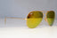 RAY-BAN Mens Mirror Designer Sunglasses Gold Pilot RB 3025 112/93 20955