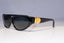 GIANNI VERSACE Mens Vintage 1990 Designer Sunglasses Black GOLD 408 852 20006