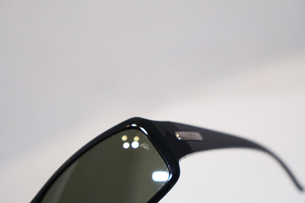 RAY-BAN Mens Designer Polarized Sunglasses Black Rectangle RB 4078 601/58 16819