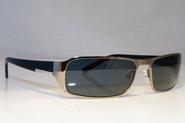 PRADA Mens Designer Sunglasses Black Rectangle SPR 52F 5AV-1A1 20957