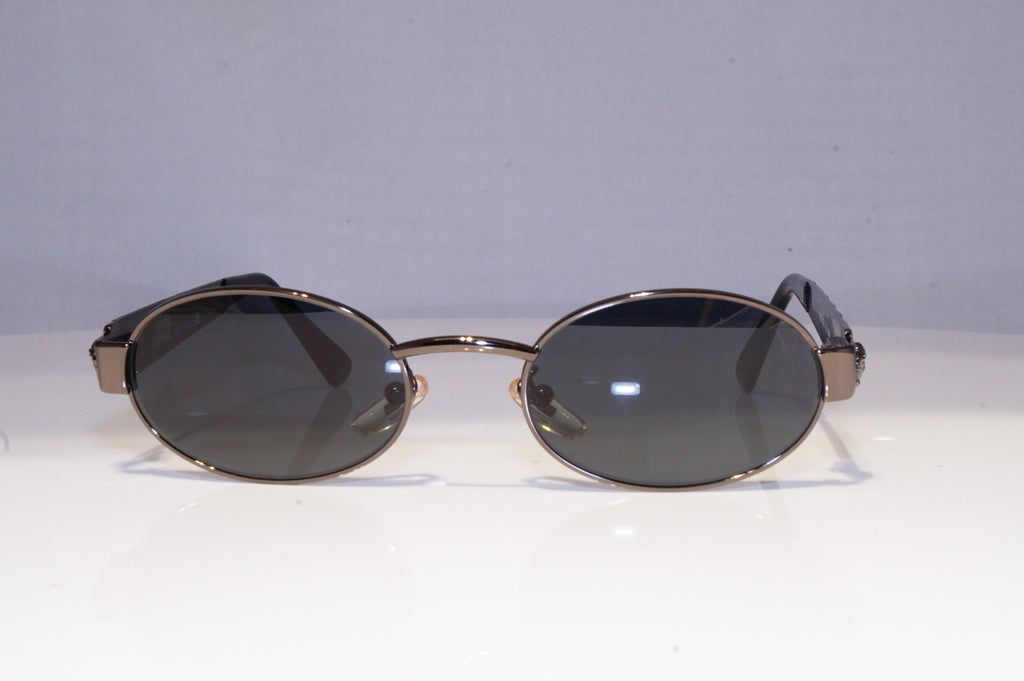 GIANNI VERSACE Mens Vintage 1990 Designer Sunglasses Silver X35 89M 20044 NOS