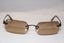 RAY-BAN Mens Designer Sunglasses Brown Rectangle Rimless RB 3192 014/13 16826