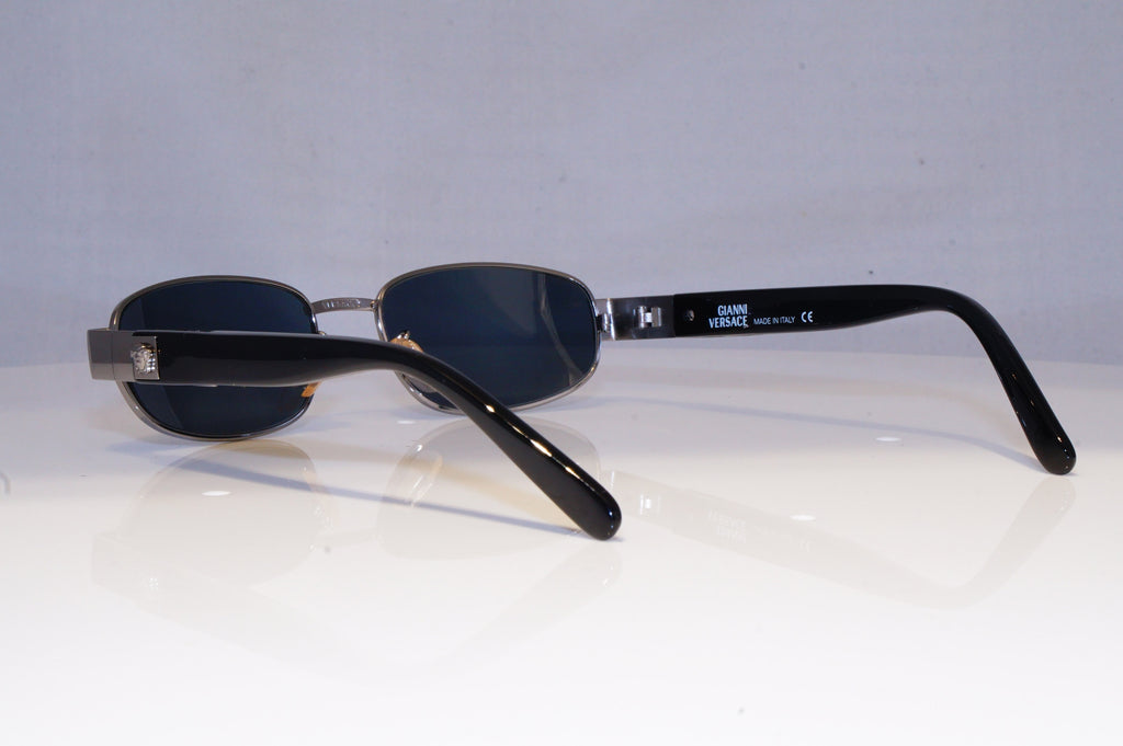 GIANNI VERSACE Mens Vintage 1990 Designer Sunglasses Silver X19 29 20042 NOS