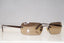 RAY-BAN Mens Designer Sunglasses Brown Rectangle Rimless RB 3192 014/13 16826