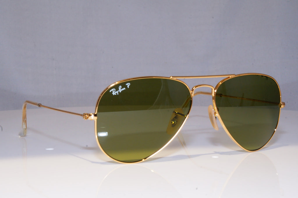 RAY-BAN Mens Womens Polarized Designer Sunglasses Aviator RB 3025 001/P1 18219