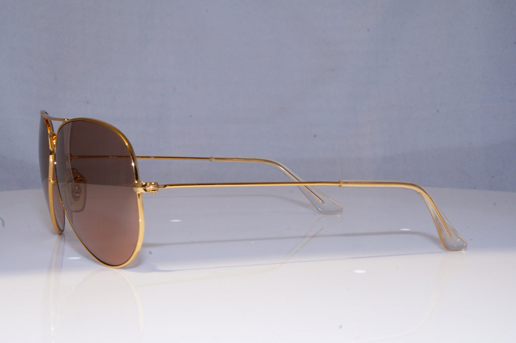 RAY-BAN Mens Mirror Designer Sunglasses Gold Aviator RB 3025 001/3E 18194