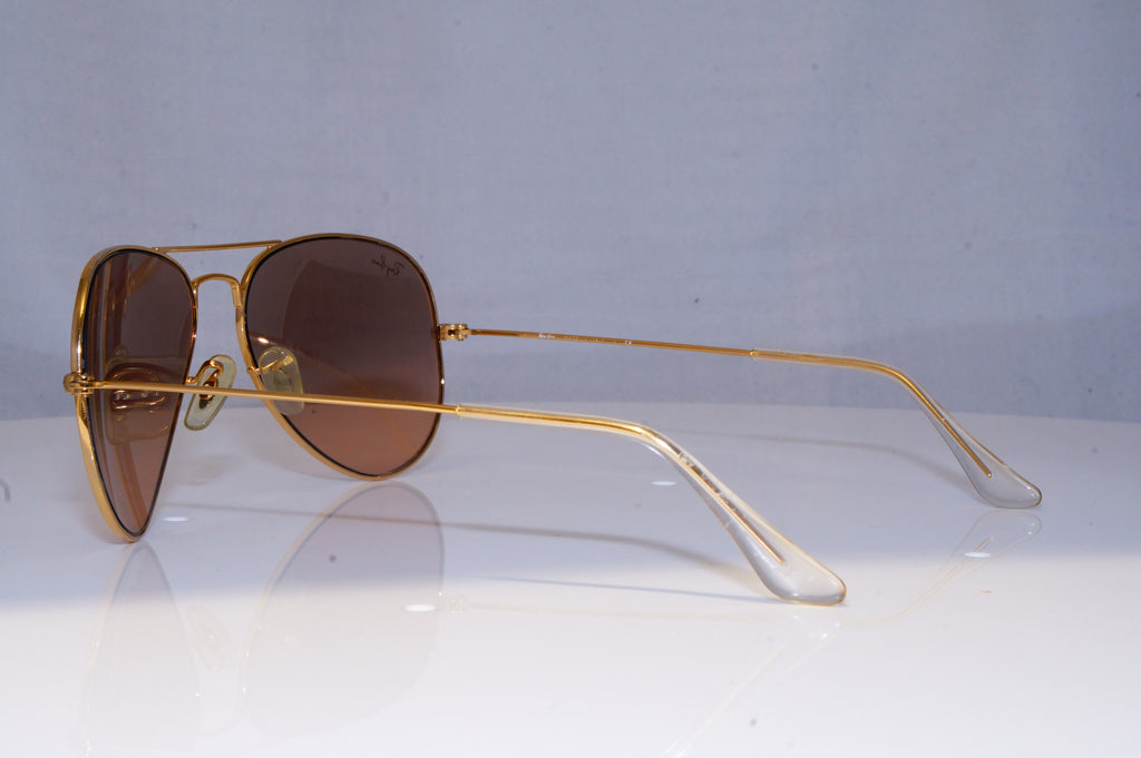 RAY-BAN Mens Mirror Designer Sunglasses Gold Aviator RB 3025 001/3E 18194