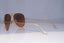 RAY-BAN Mens Mirror Designer Sunglasses Gold Aviator RB 3025 001/3E 18194