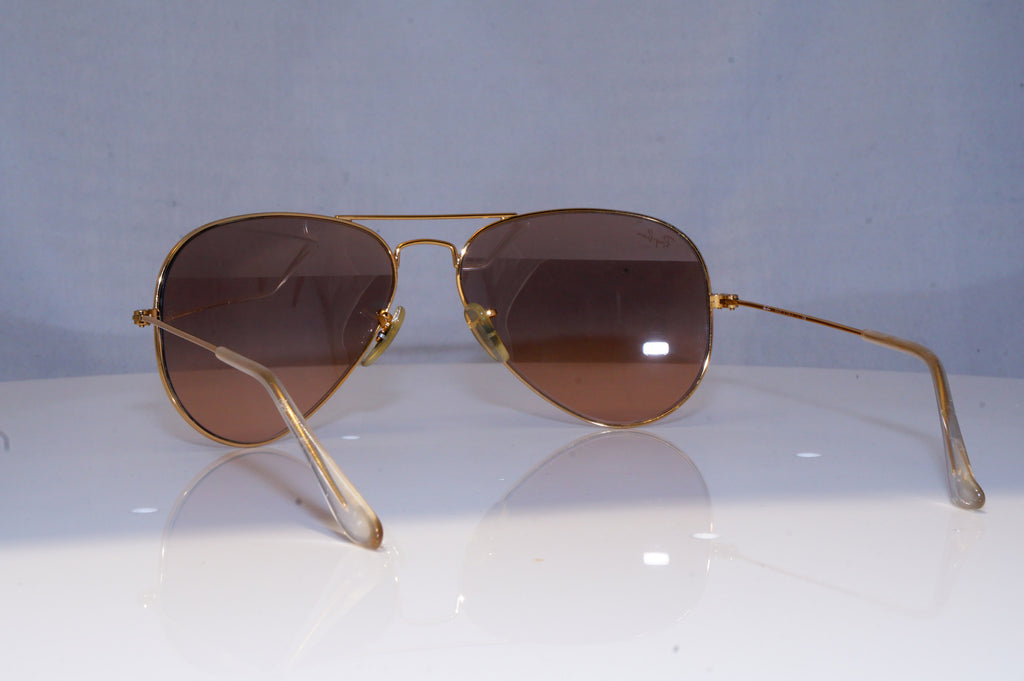 RAY-BAN Mens Mirror Designer Sunglasses Gold Aviator RB 3025 001/3E 18194