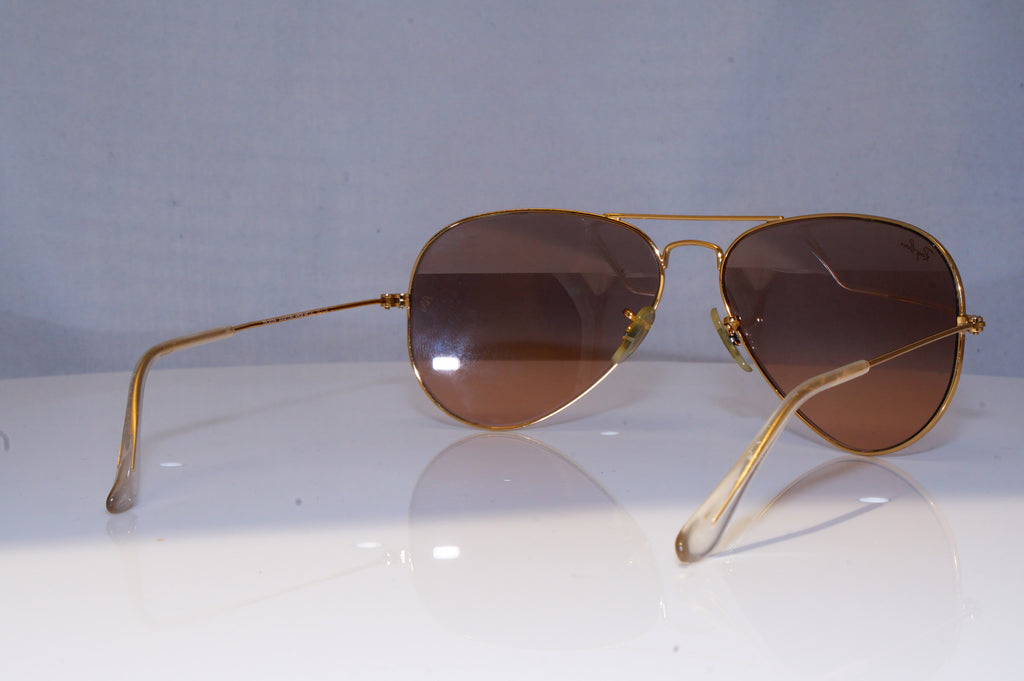 RAY-BAN Mens Mirror Designer Sunglasses Gold Aviator RB 3025 001/3E 18194