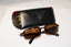 RAY-BAN Mens Designer Polarized Sunglasses Brown Rectangle RB 4041 642/83 16820