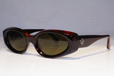 GIANNI VERSACE Mens Vintage 1990 Designer Sunglasses Brown 494 900 20032 NOS