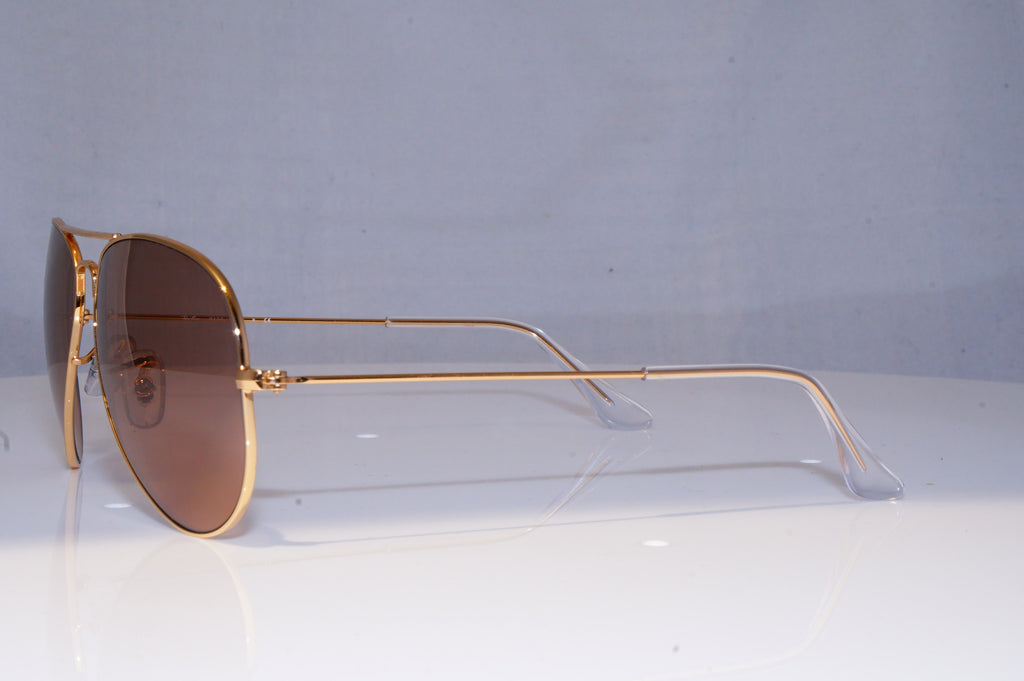 RAY-BAN Mens Designer Sunglasses Gold Aviator RB 3025 001/3E 18295