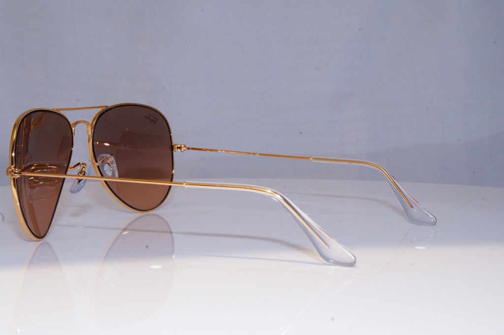 RAY-BAN Mens Designer Sunglasses Gold Aviator RB 3025 001/3E 18295