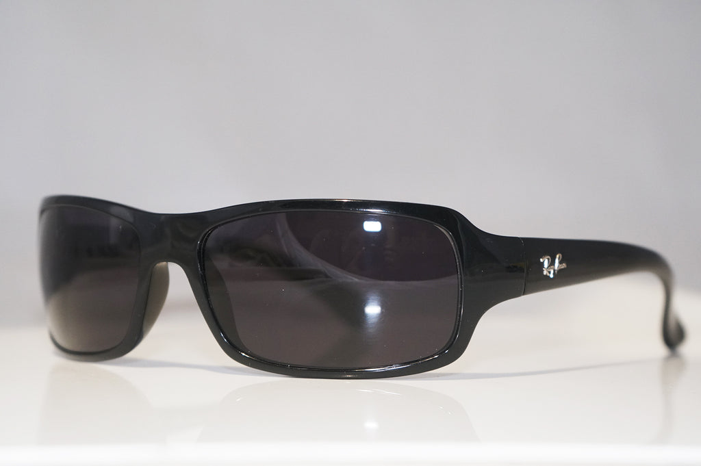 RAY-BAN Mens Designer Sunglasses Black Wrap RB 4075 601/58 14852