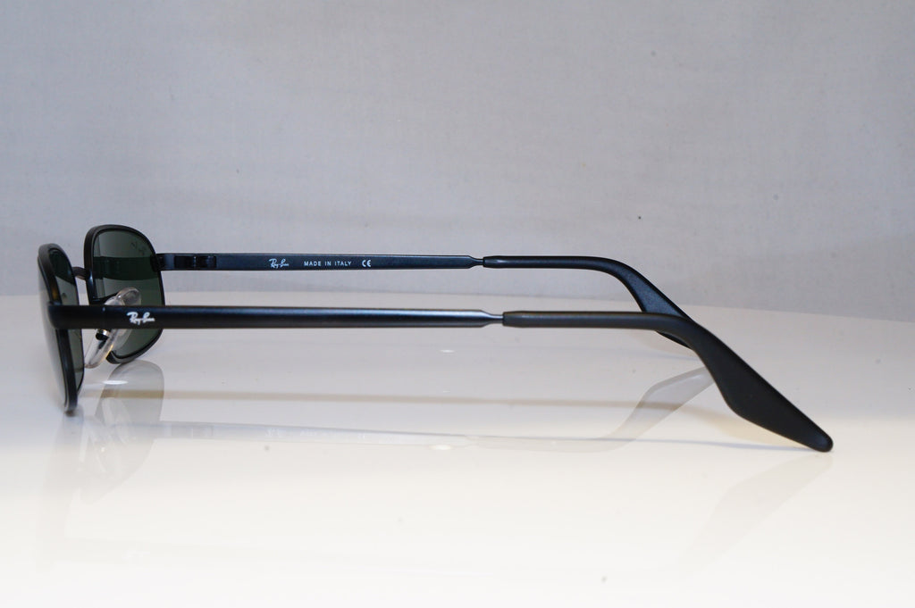RAY-BAN Mens Vintage Designer Sunglasses Black Rectangle RB 3001 W2191 20947