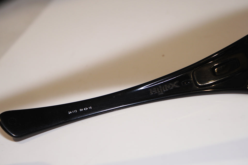 OAKLEY Mens Designer Mirror Sunglasses Black Hi Jinx 24 114 14493