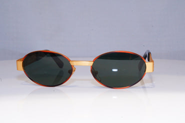GIANNI VERSACE Mens Vintage 1990 Designer Sunglasses Gold S30 14M 20020 NOS