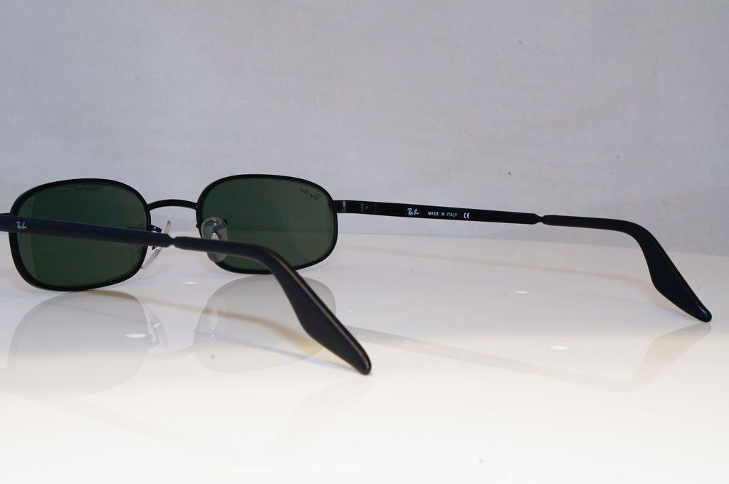 RAY-BAN Mens Vintage Designer Sunglasses Black Rectangle RB 3001 W2191 20947