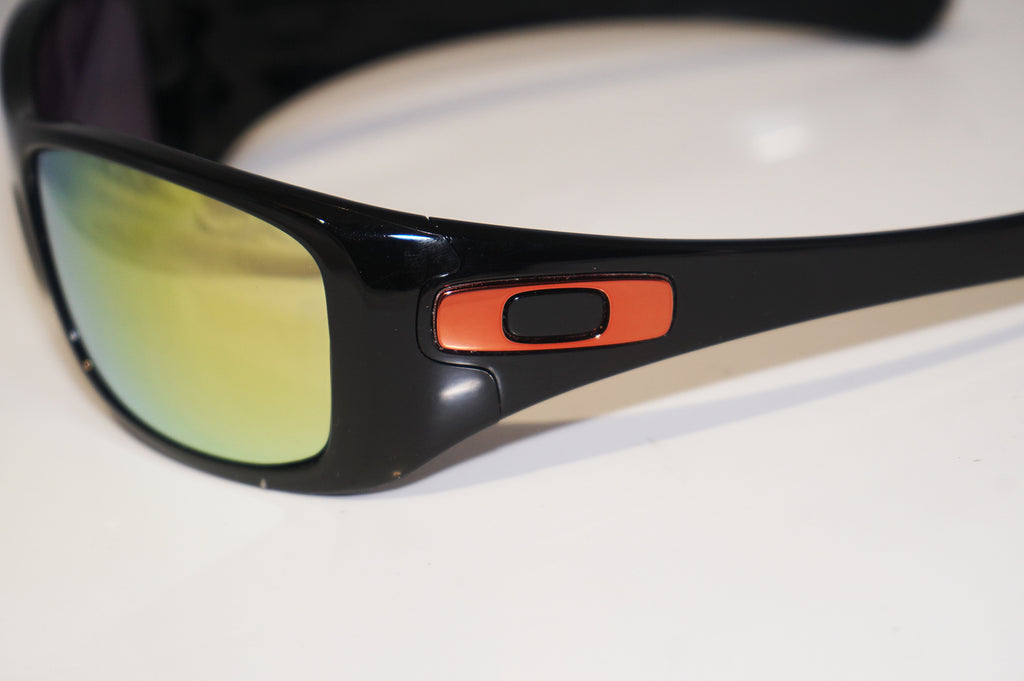 OAKLEY Mens Designer Mirror Sunglasses Black Hi Jinx 24 114 14493