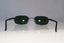 RAY-BAN Mens Vintage Designer Sunglasses Black Rectangle RB 3001 W2191 20947