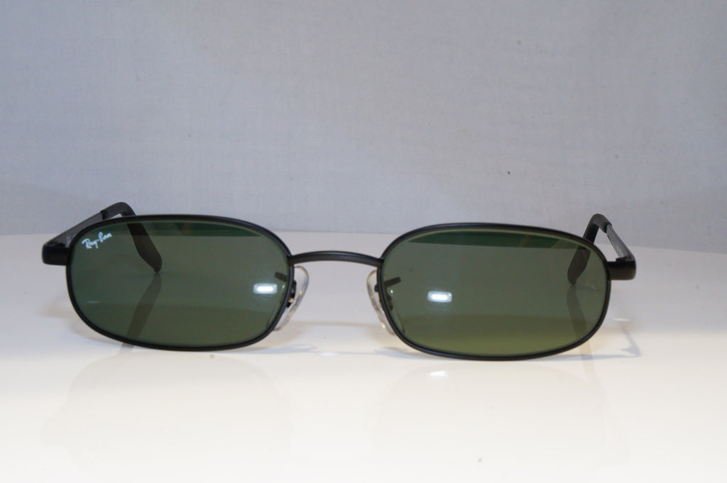 RAY-BAN Mens Vintage Designer Sunglasses Black Rectangle RB 3001 W2191 20947