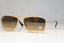 RAY-BAN Mens Designer Sunglasses Gold Square RB 3477 001/51 17086