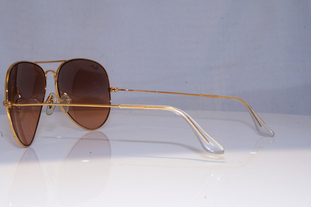 RAY-BAN Mens Mirror Designer Sunglasses Gold Aviator RB 3025 001/3E 18376