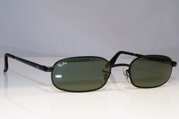 RAY-BAN Mens Vintage Designer Sunglasses Black Rectangle RB 3001 W2191 20947