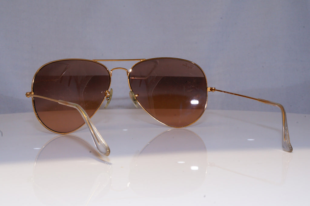 RAY-BAN Mens Mirror Designer Sunglasses Gold Aviator RB 3025 001/3E 18376