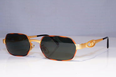 GIANNI VERSACE Mens Vintage 1990 Designer Sunglasses Gold S81 14M 20015 NOS