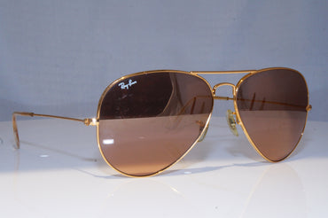 RAY-BAN Mens Mirror Designer Sunglasses Gold Aviator RB 3025 001/3E 18376