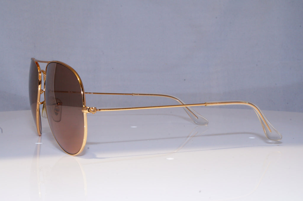 RAY-BAN Mens Mirror Designer Sunglasses Gold Aviator RB 3025 001/3F 18227