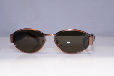 GIANNI VERSACE Mens Vintage 1990 Designer Sunglasses Brown X11 53M 20025 NOS