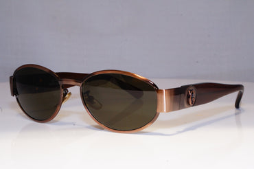GIANNI VERSACE Mens Vintage 1990 Designer Sunglasses Brown X11 53M 20025 NOS