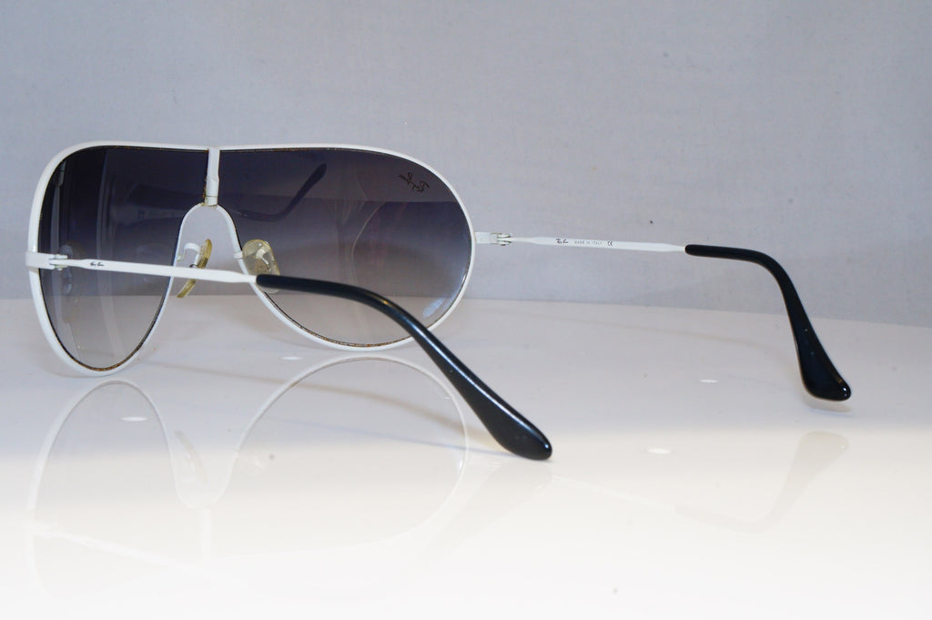 RAY-BAN Mens Womens Designer Sunglasses White Shield WINGS RB 3250 032/8G 20944