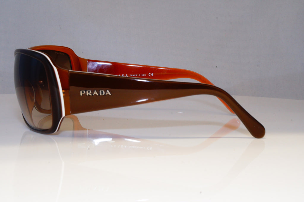 PRADA Womens Designer Sunglasses Brown Rectangle SPR 09G 4BX-2Z1 20784