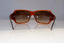 PRADA Womens Designer Sunglasses Brown Rectangle SPR 09G 4BX-2Z1 20784