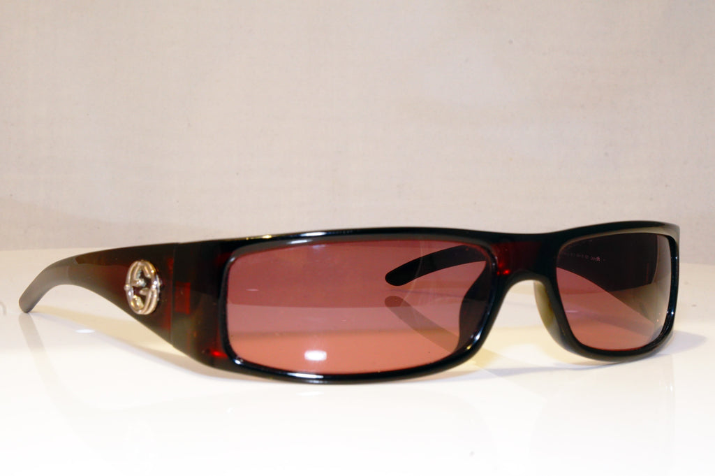 PRADA Mens Womens Unisex Designer Sunglasses Brown Shield SPR 16H 2AU-6S1 17056