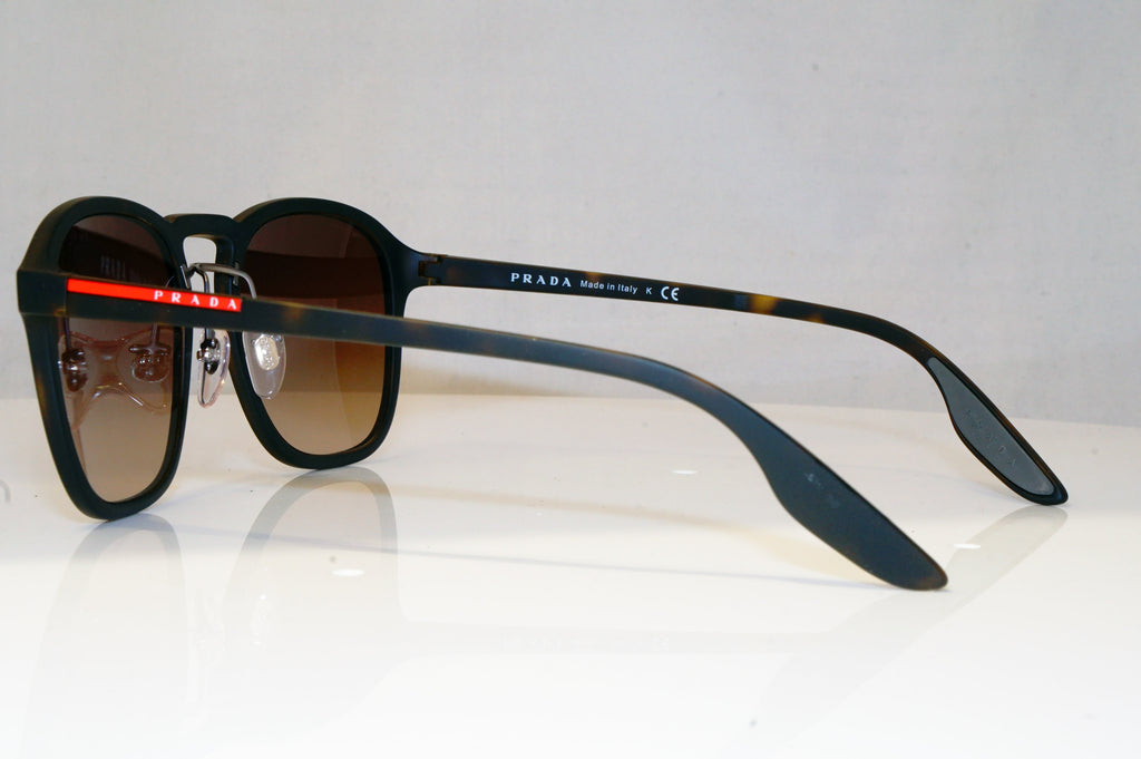 PRADA Mens Boxed Designer Sunglasses Brown Aviator SPS 02S U61-6S1 17088