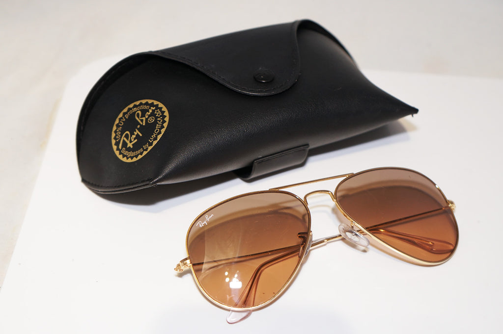 RAY-BAN Mens Designer Sunglasses Gold Aviator RB 3025 004/3F 16799